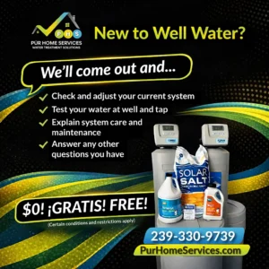 Learn about water softeners in Lehigh Acres with our free introduction to well water for homeowners!